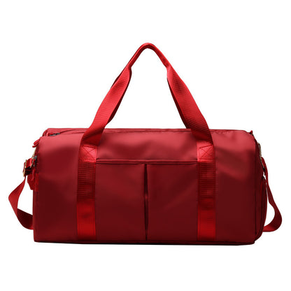 Waterproof Duffel Weekender Bag for Fitness and Travel - Unisex Swim and Gym Shoulder Bag